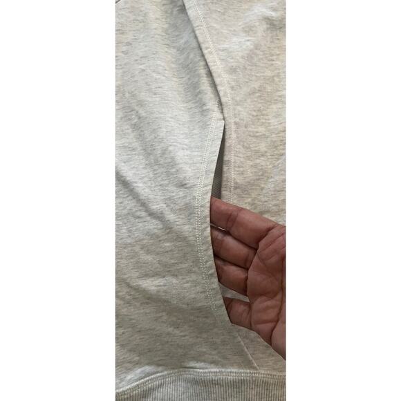 Vintage Lululemon Jacket Size 6 Gray Full Zip Jacket With Back Vent - Picture 7 of 10